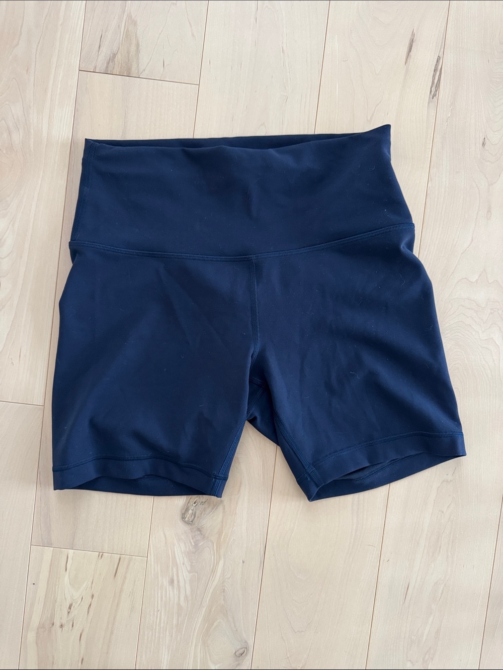 lululemon athletica High-Waist Navy Performance Shorts
